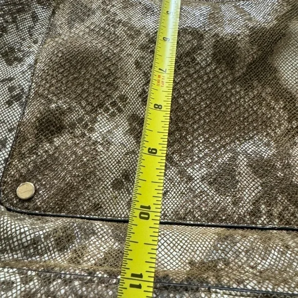 ANTONIO MELANI Large Snake Print Hobo Handbag - Picture 5 of 14